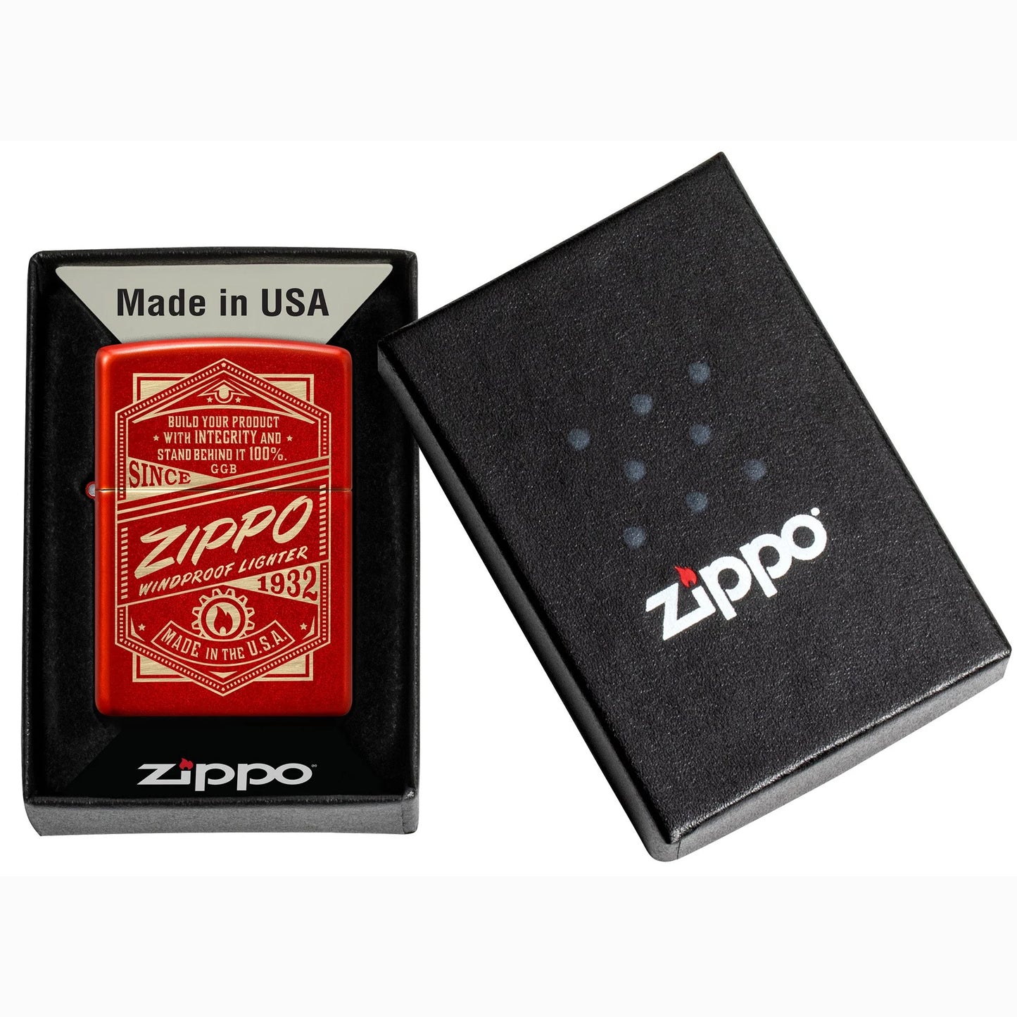 ZIPPO - Zippo It Works Design სანთებელა