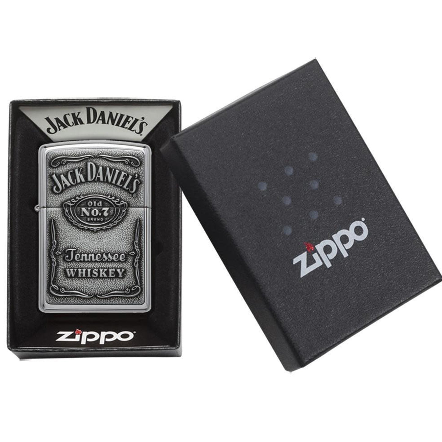 ZIPPO - 250JD Jack Daniels სანთებელა