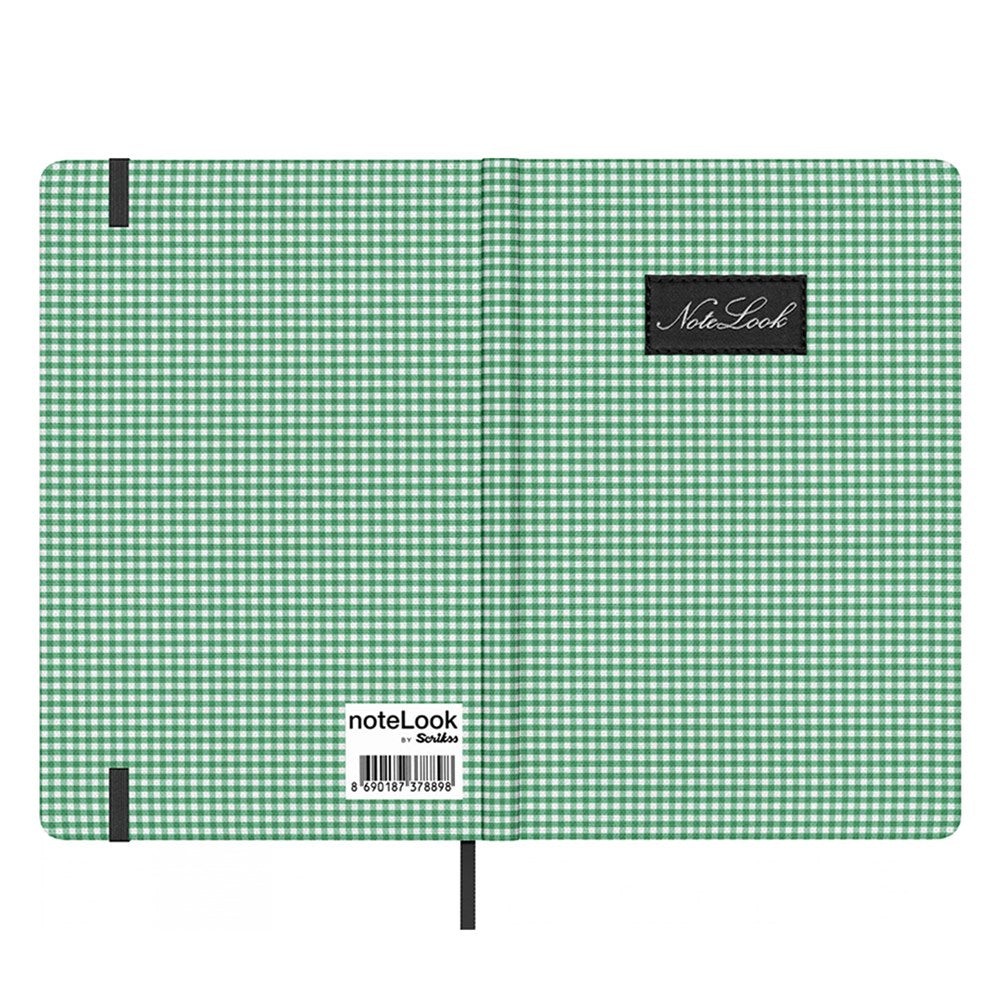 SCRIKSS - A5 Cotton Green Lined ბლოკნოტი