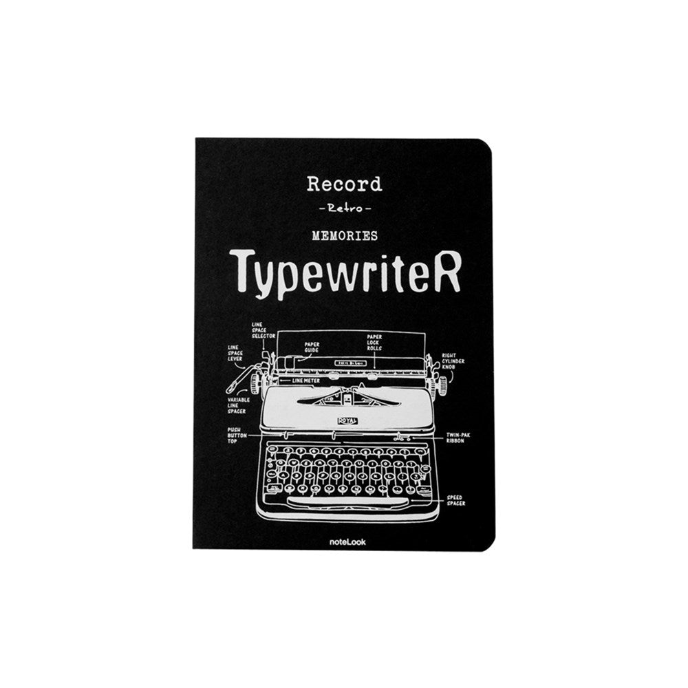 SCRIKSS - B6 Textile Cover Typewriter ბლოკნოტი