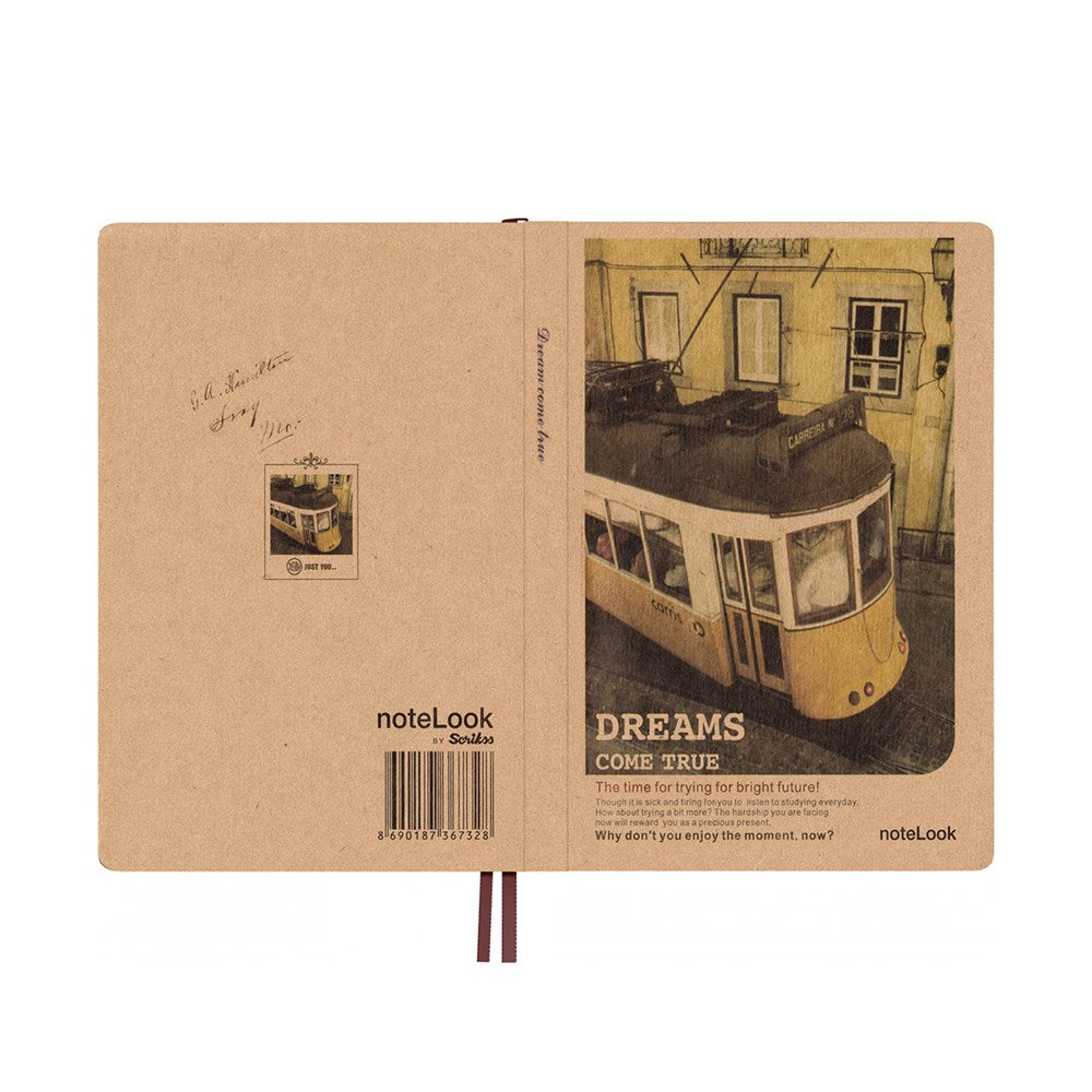 SCRIKSS - B6 Kraft Notebook Unlined ბლოკნოტი