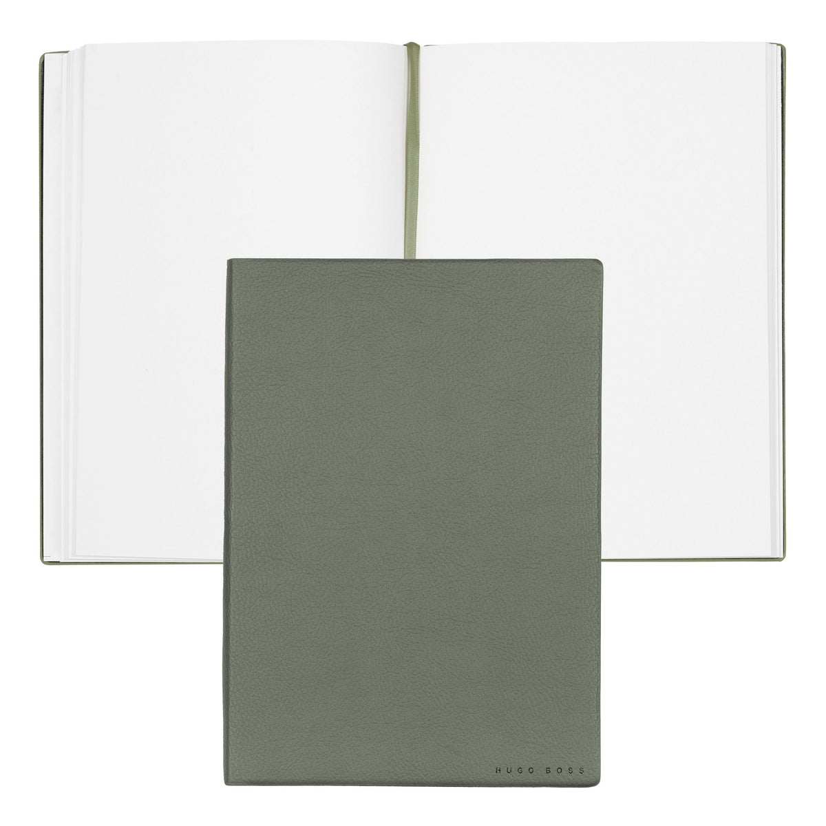 HUGO BOSS - A5 Essential Storyline Khaki ბლოკნოტი