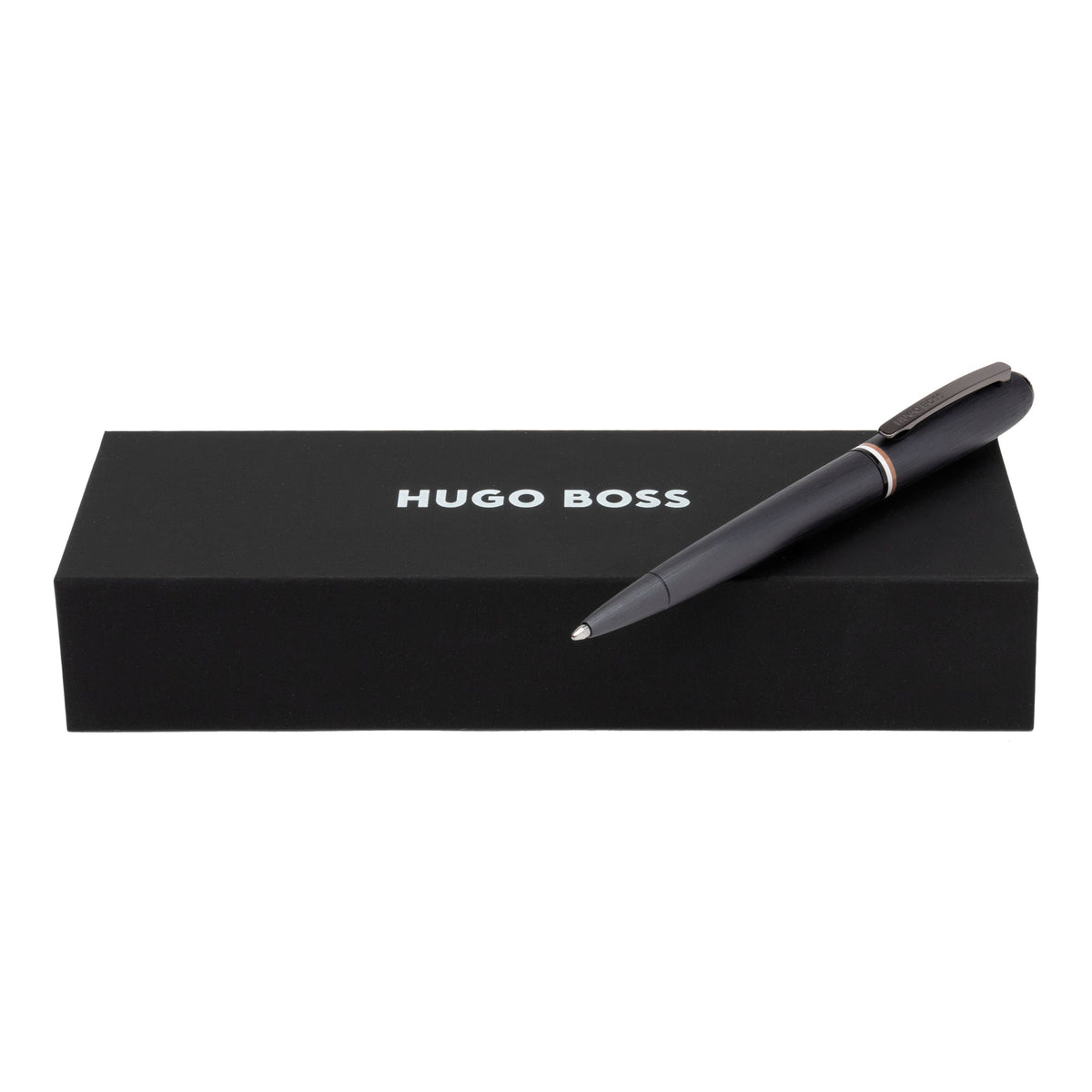 HUGO BOSS - Contour Iconic Black ბურთულიანი კალამი
