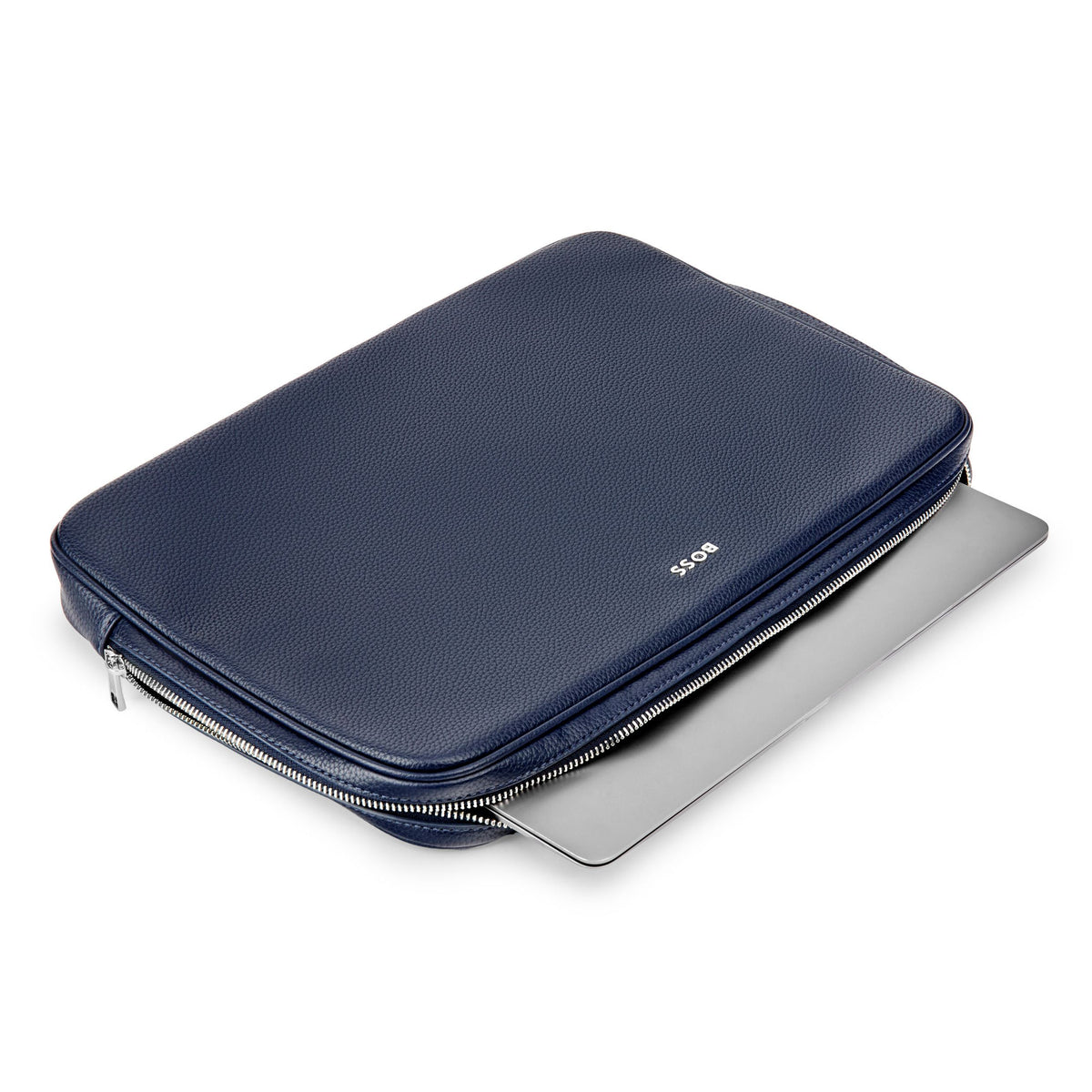 HUGO BOSS - Laptop Bag Classic Grained Navy ლეფტოპის ჩანთა