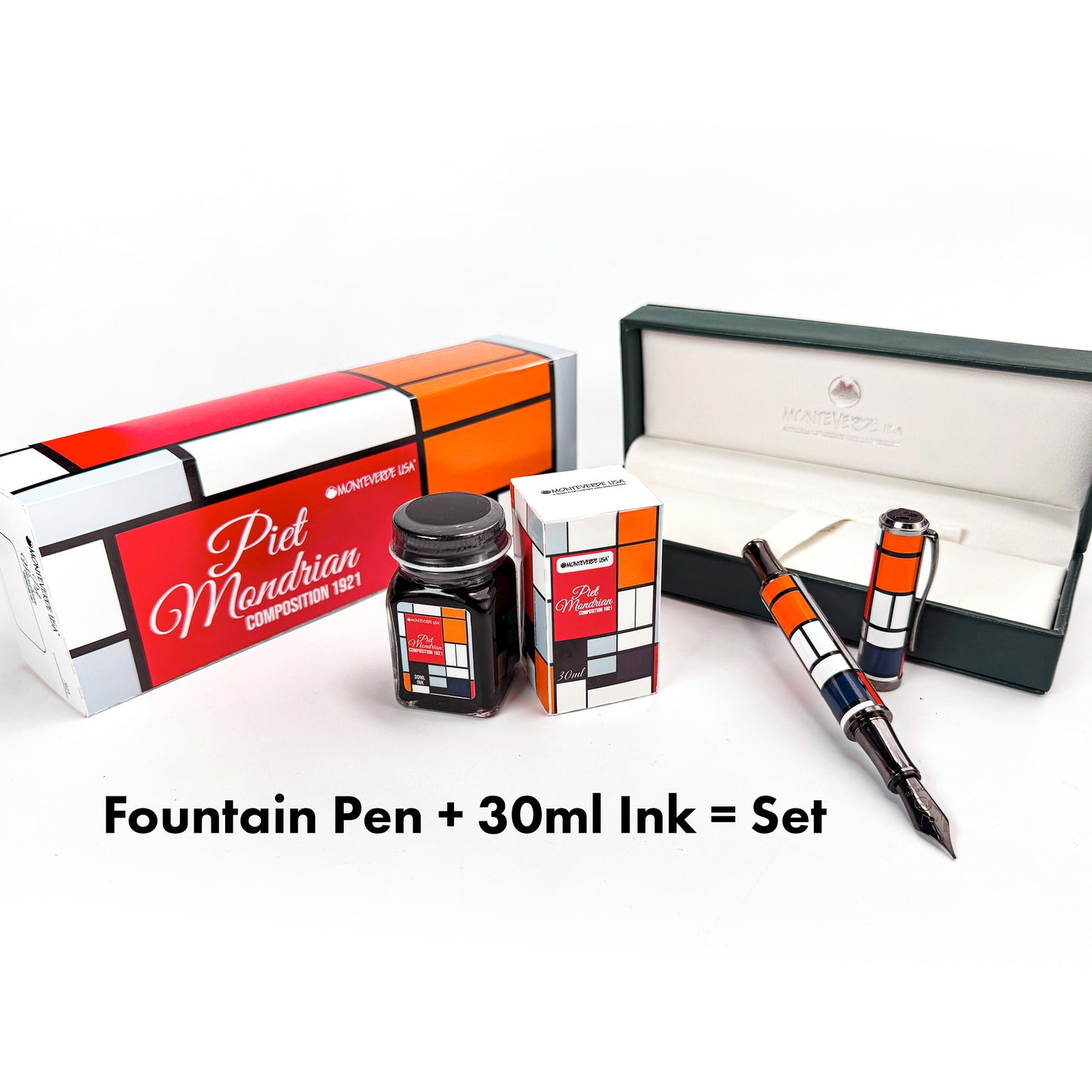 Monteverde USA - Regatta Mondrian Limited Edition ჭავლური კალამი