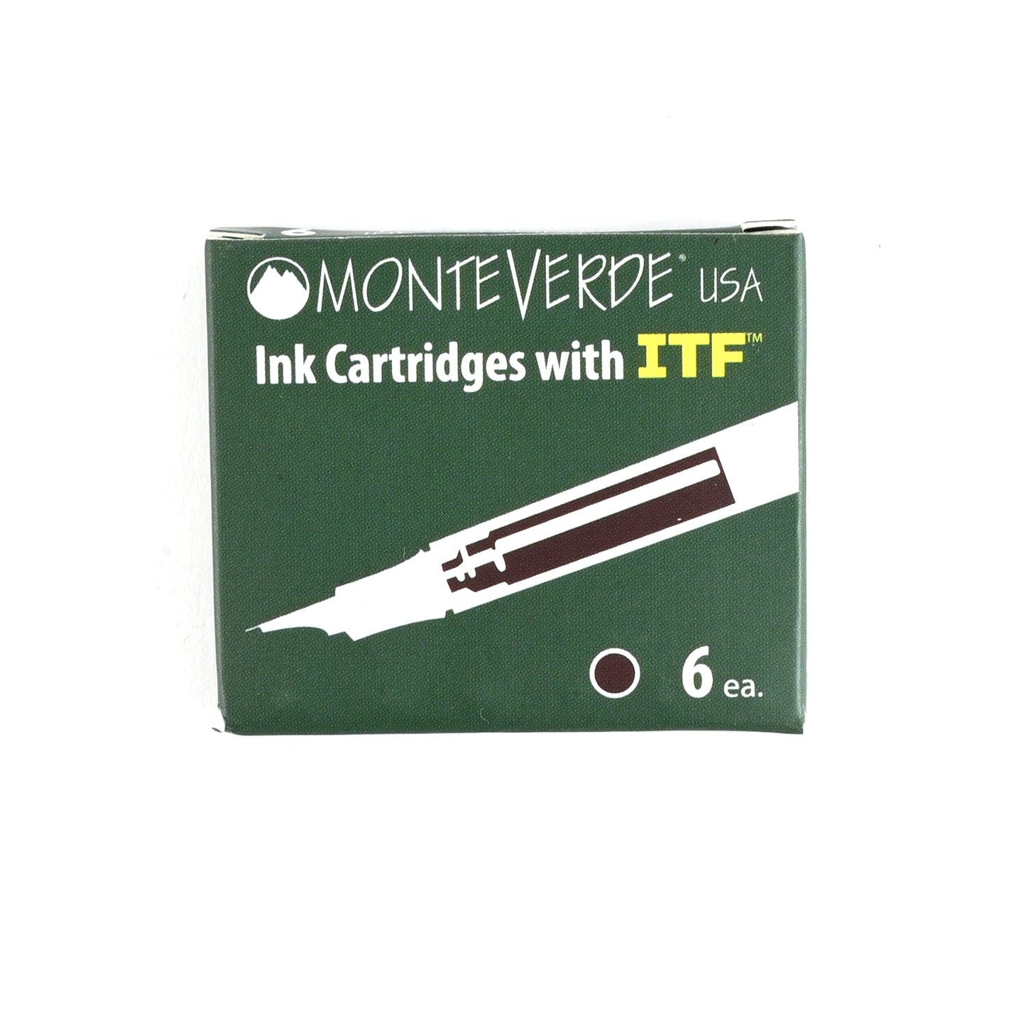 Monteverde USA - Midnight Black მელნის კარტრიჯი
