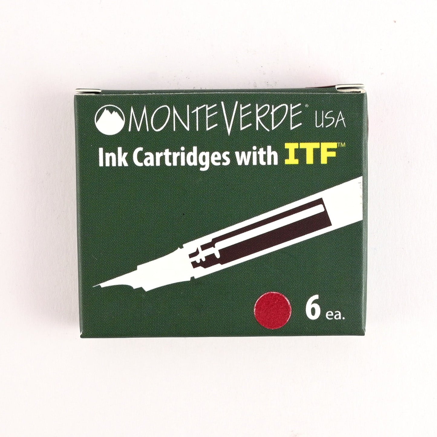 Monteverde USA - Red Velvet მელნის კარტრიჯი