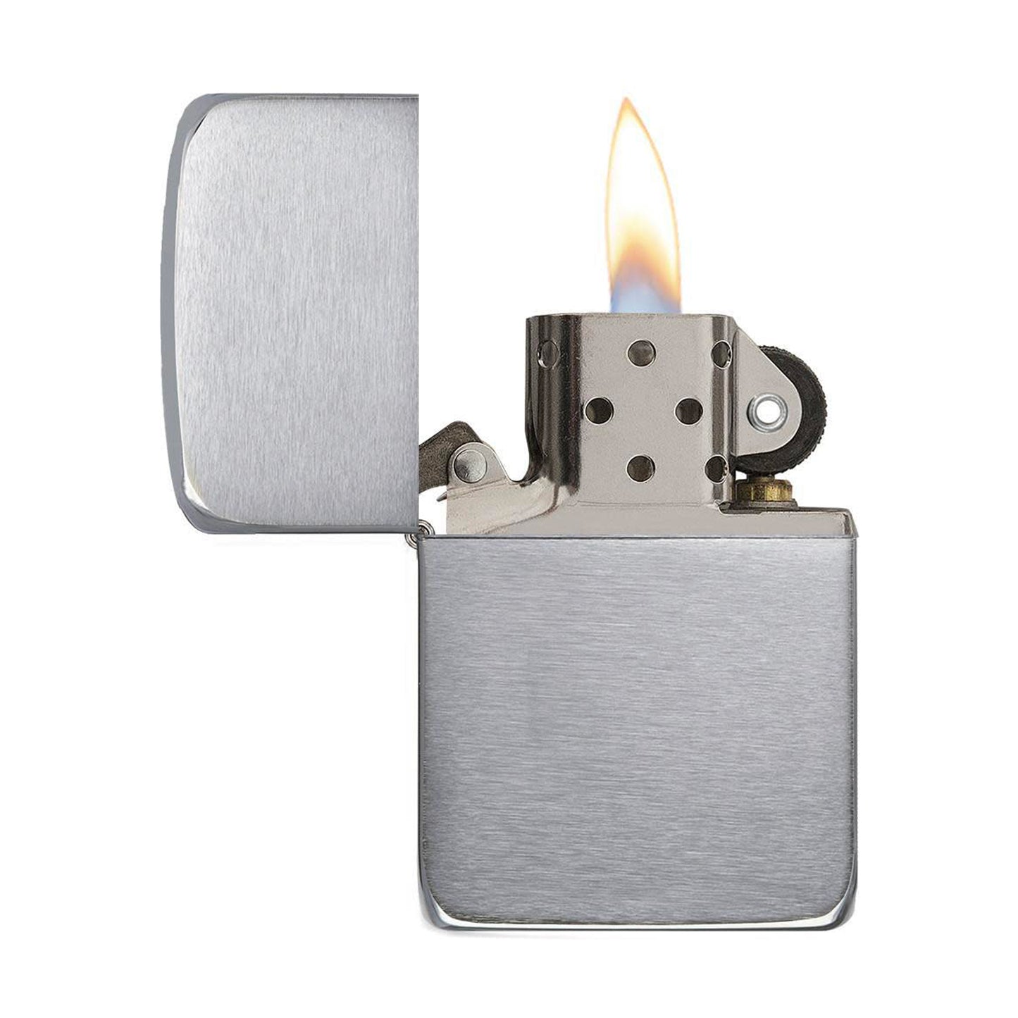 ZIPPO - Brushed Chrome 1941 Replica სანთებელა