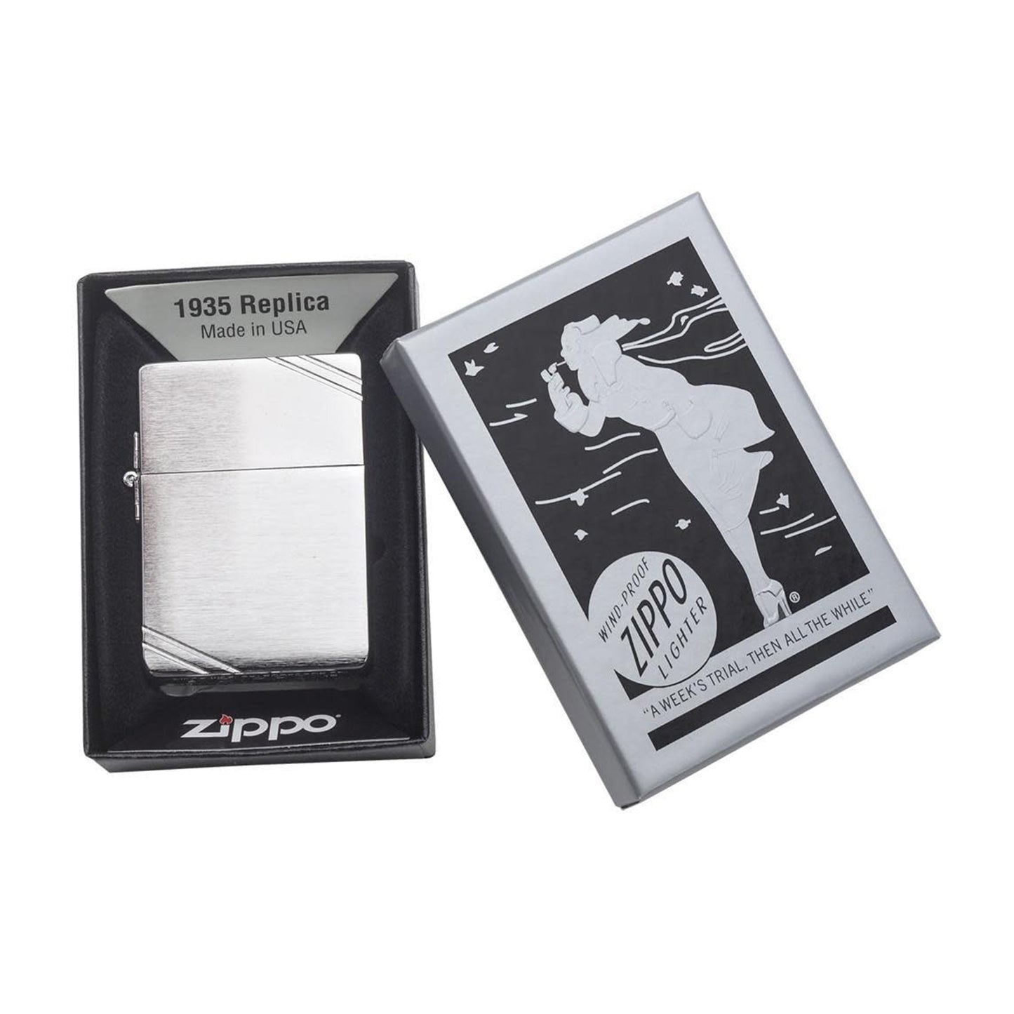 ZIPPO - 1935 Replica სანთებელა