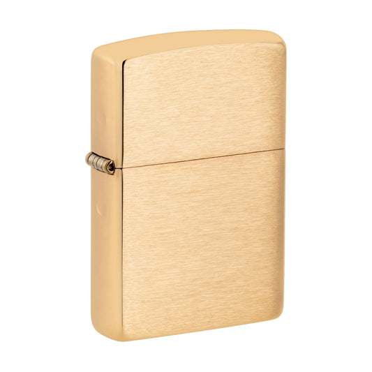 ZIPPO - Brushed Brass სანთებელა