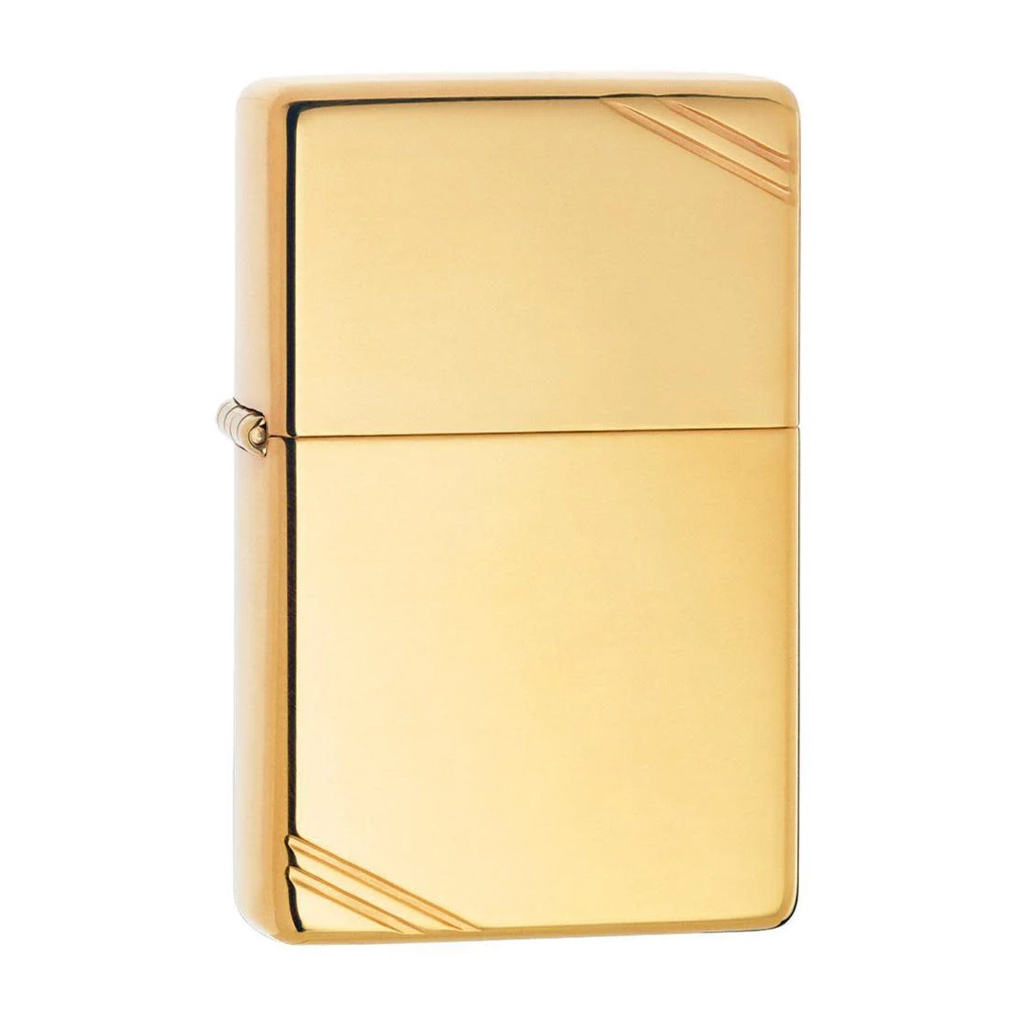 ZIPPO - Vintage Polish Brass სანთებელა
