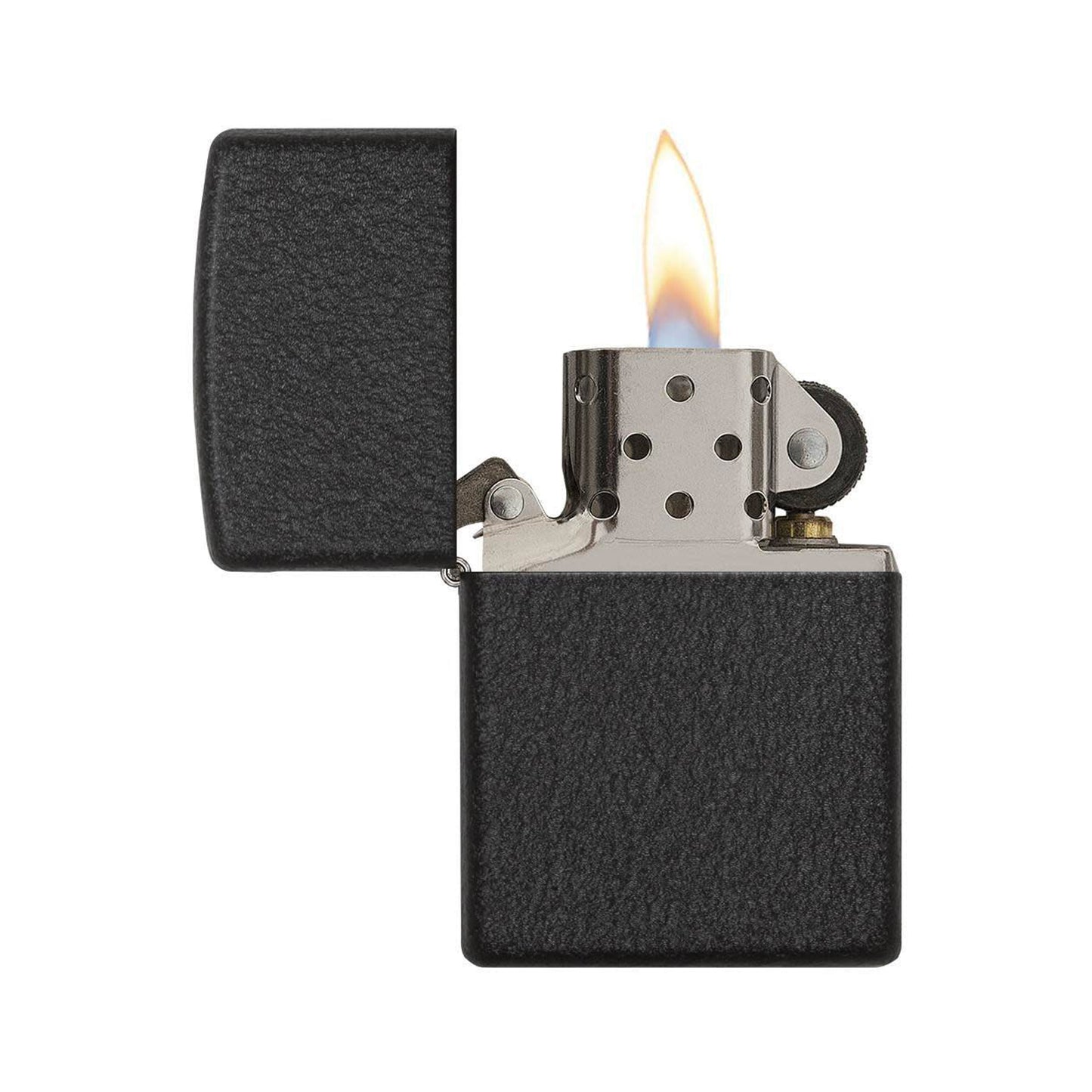 ZIPPO - Black Crackle სანთებელა