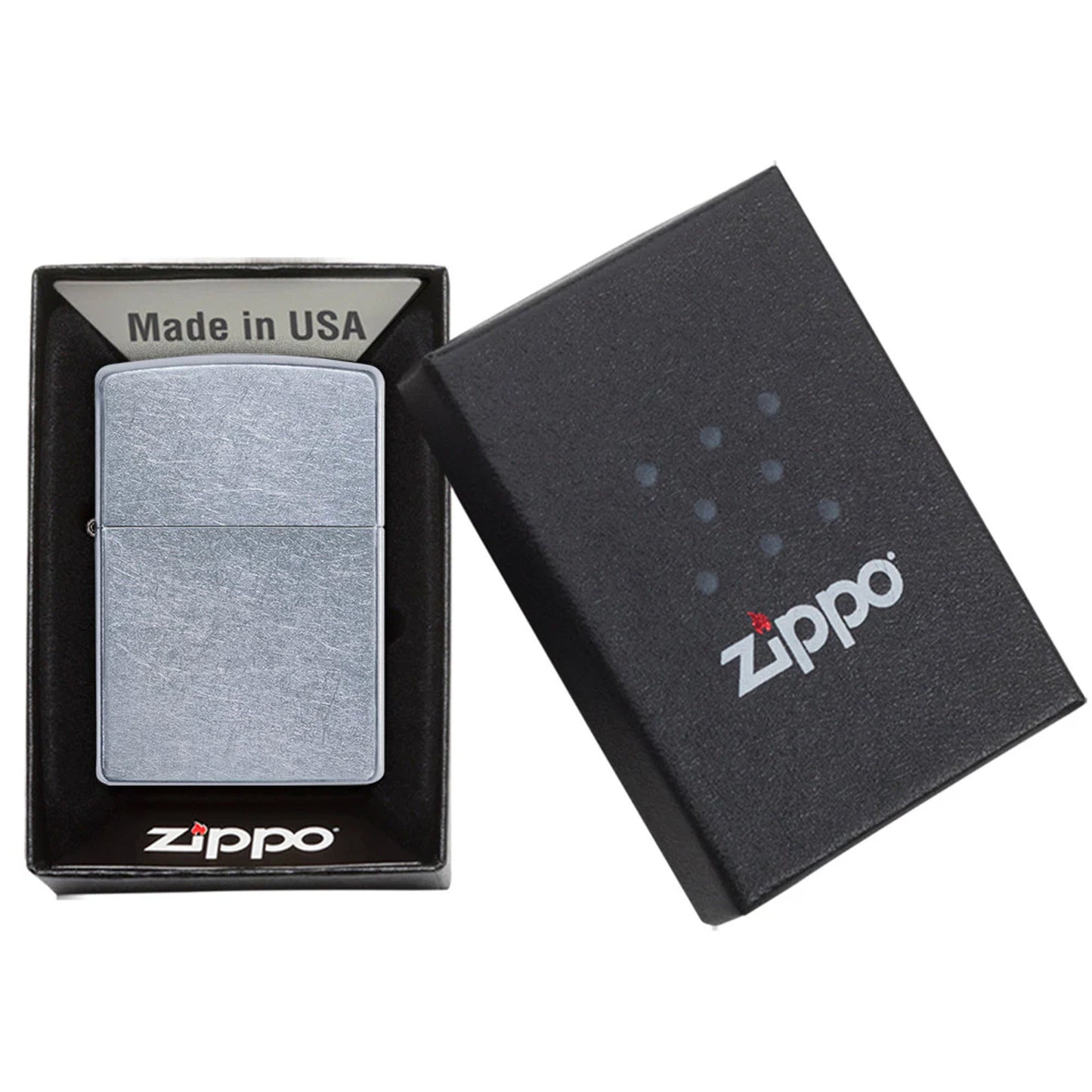 ZIPPO - Street Chrome სანთებელა