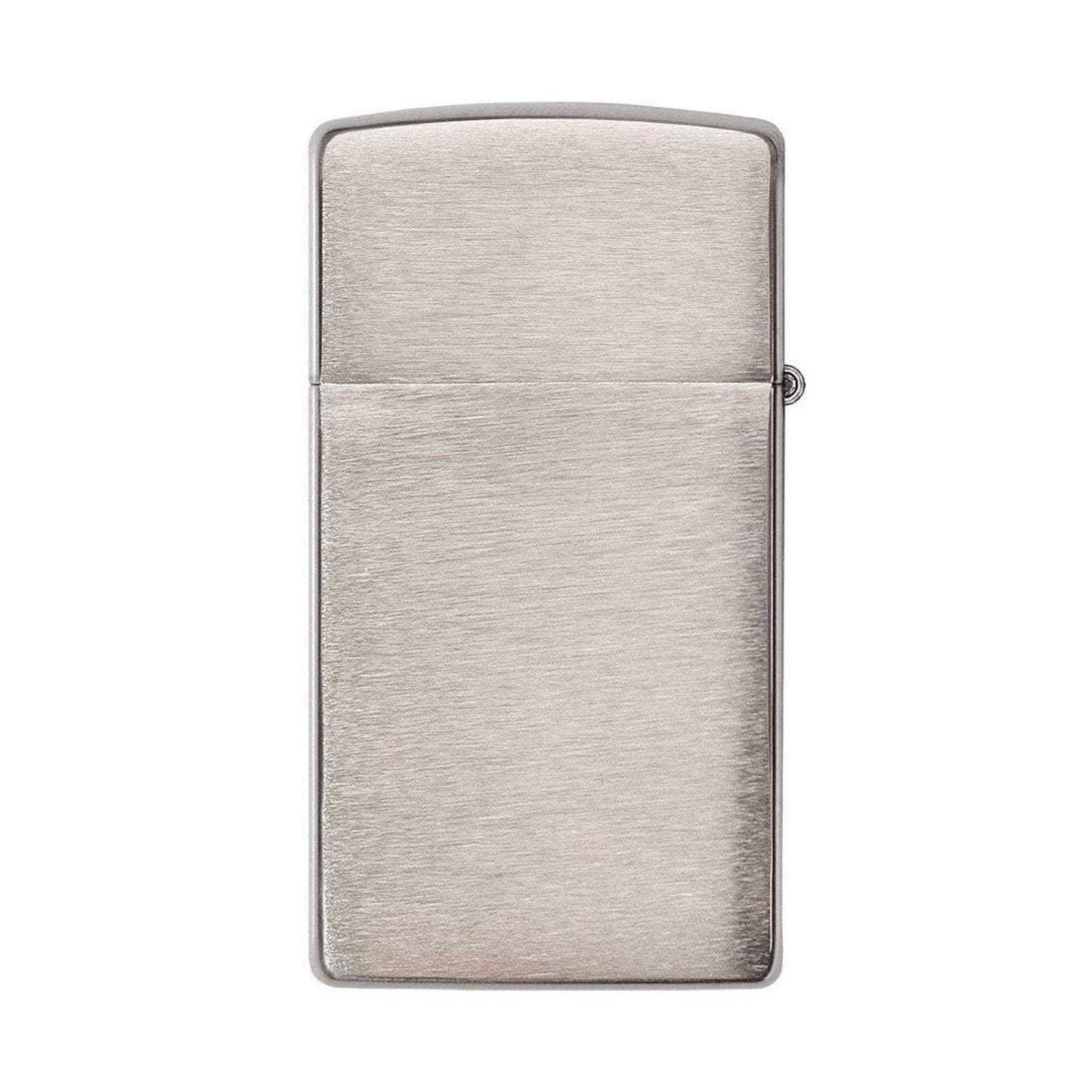 ZIPPO - Slim Brushed Chrome სანთებელა