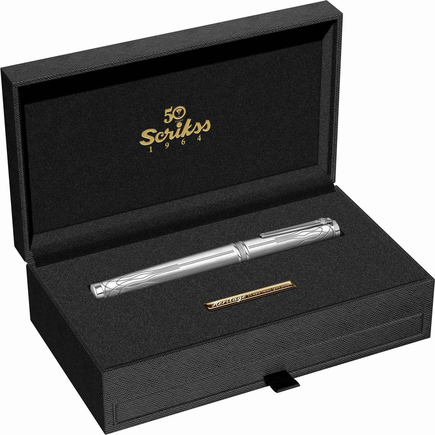 SCRIKSS - Heritage Platinum ჭავლური კალამი