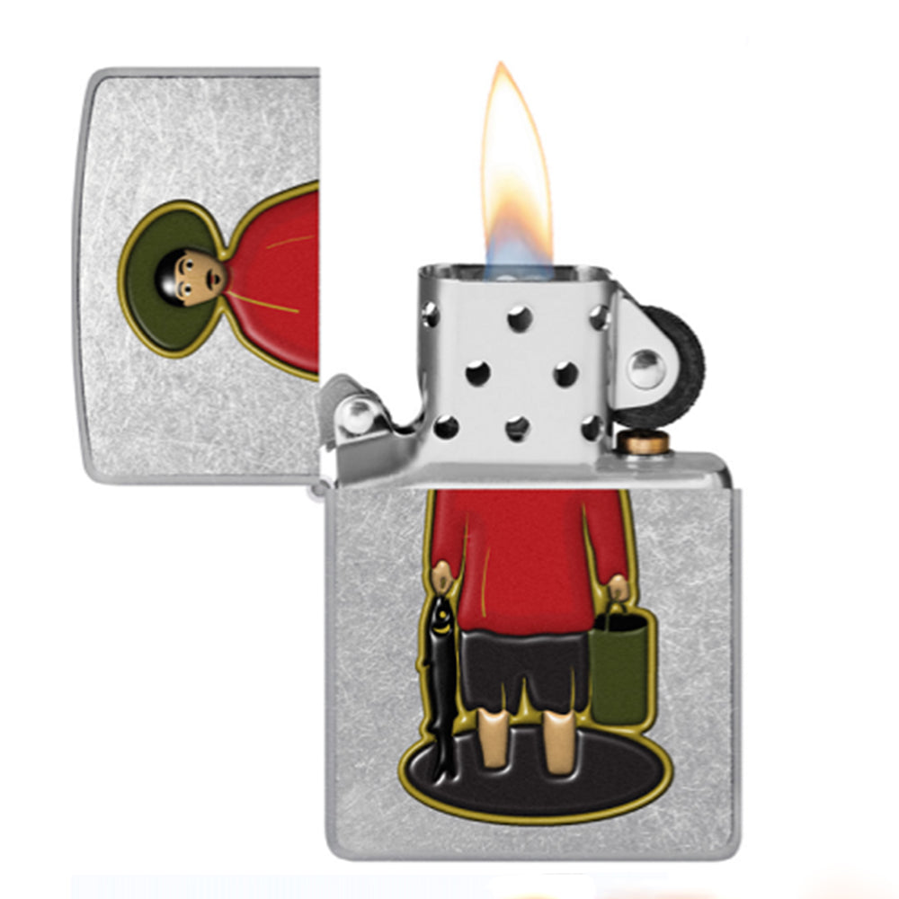ZIPPO - 207-113471 Street Chrome - Fisherman Design სანთებელა