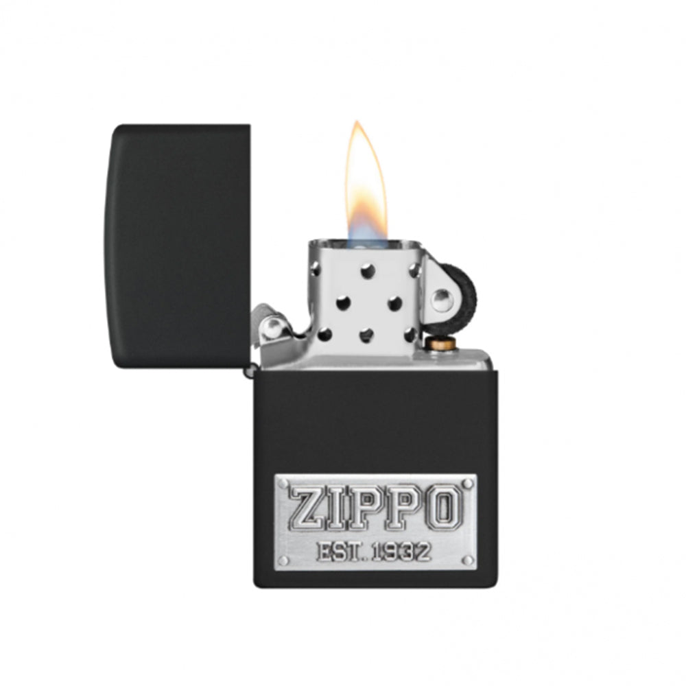 ZIPPO - 48689 - 218 Zippo License Plate Emblem სანთებელა
