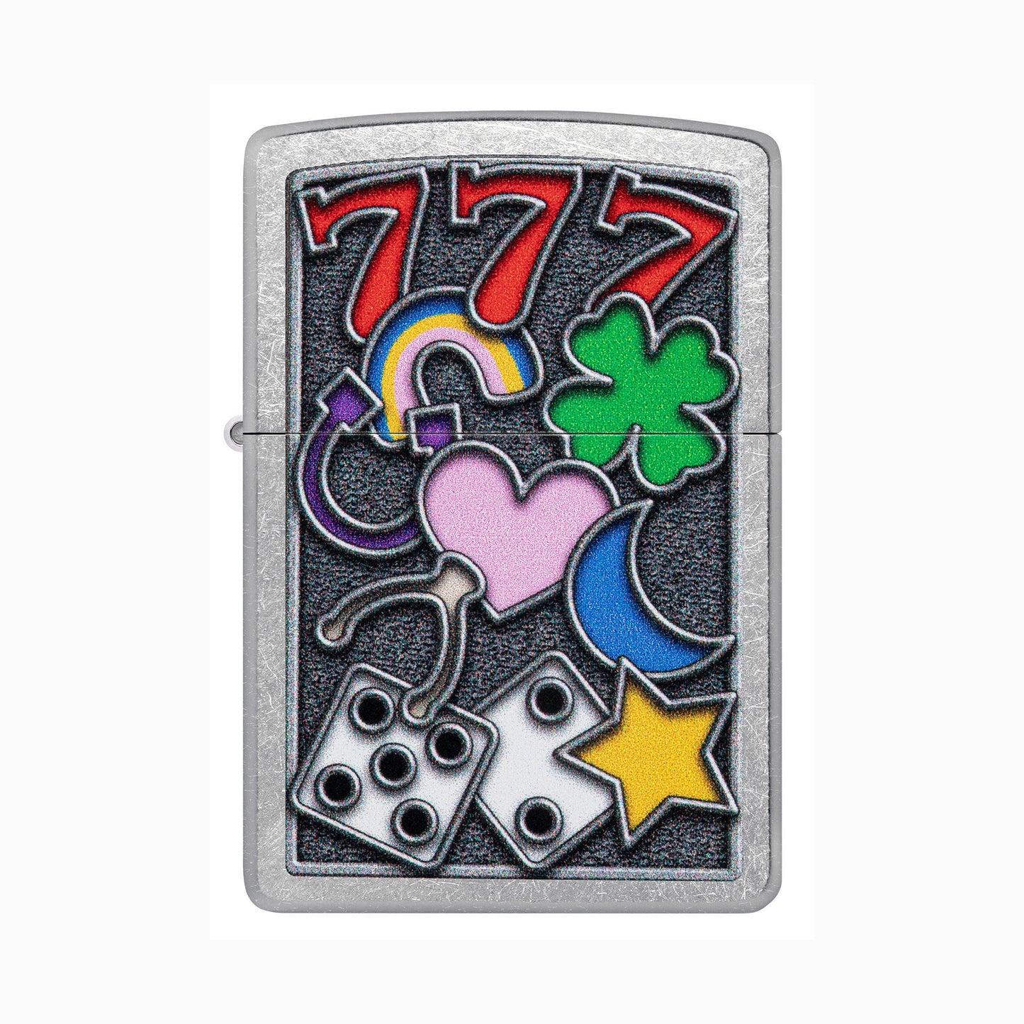ZIPPO -  All Luck Design სანთებელა