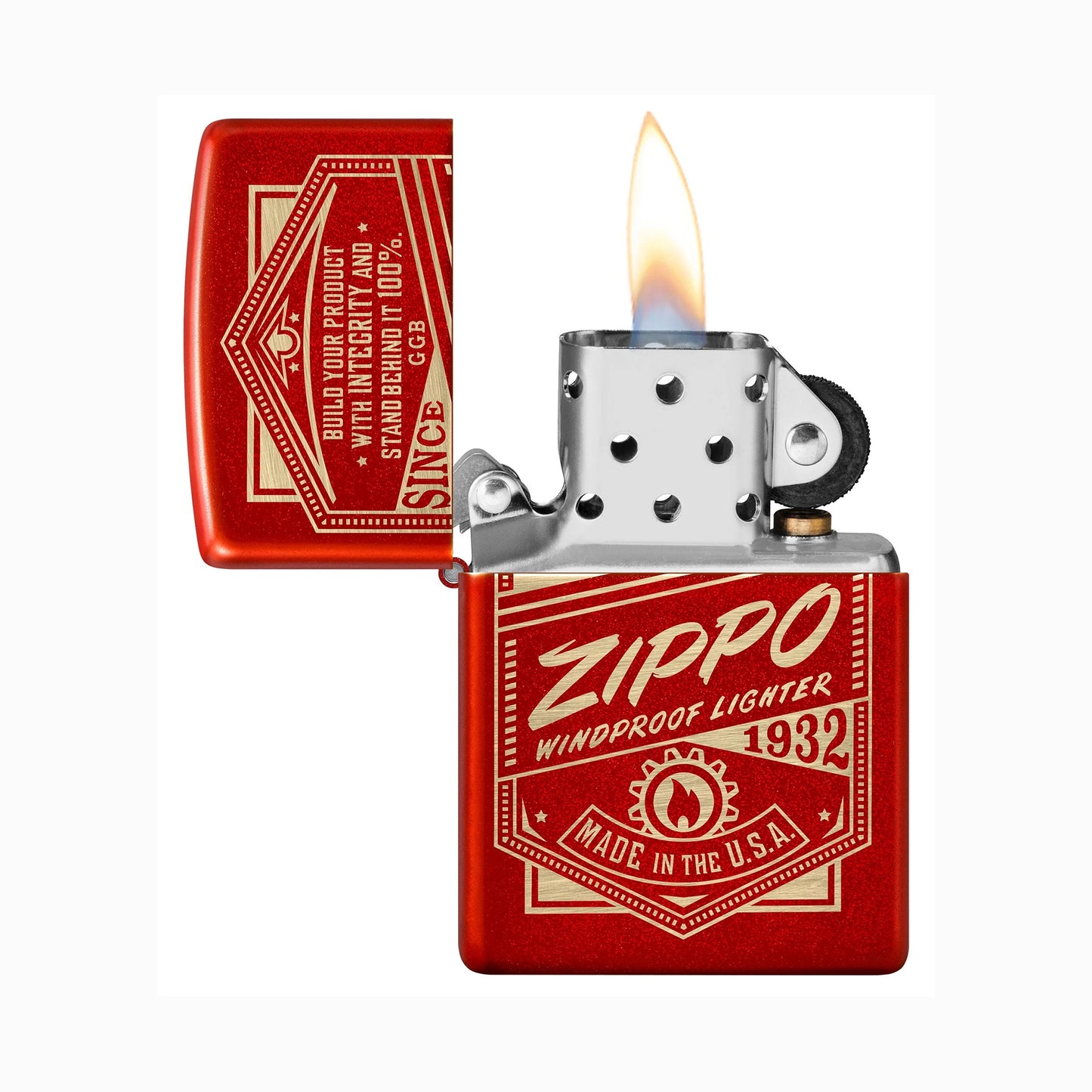 ZIPPO -  Zippo It Works Design სანთებელა