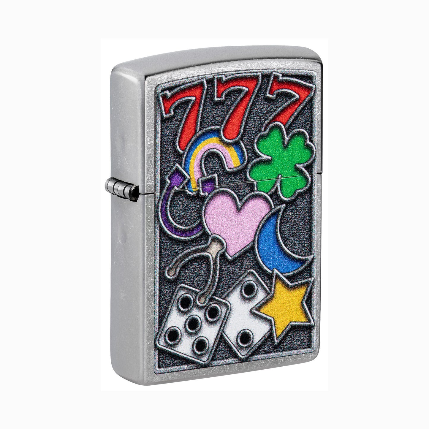 ZIPPO -  All Luck Design სანთებელა