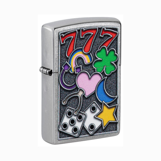 ZIPPO -  All Luck Design სანთებელა