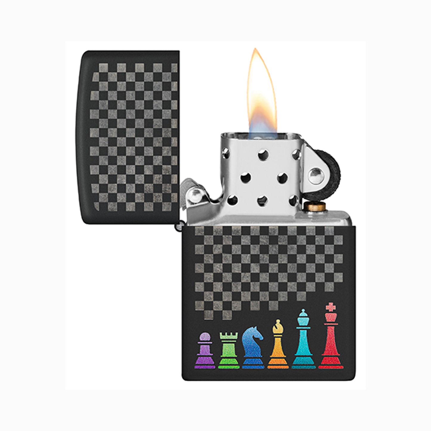 ZIPPO -  Chess Pieces Design სანთებელა