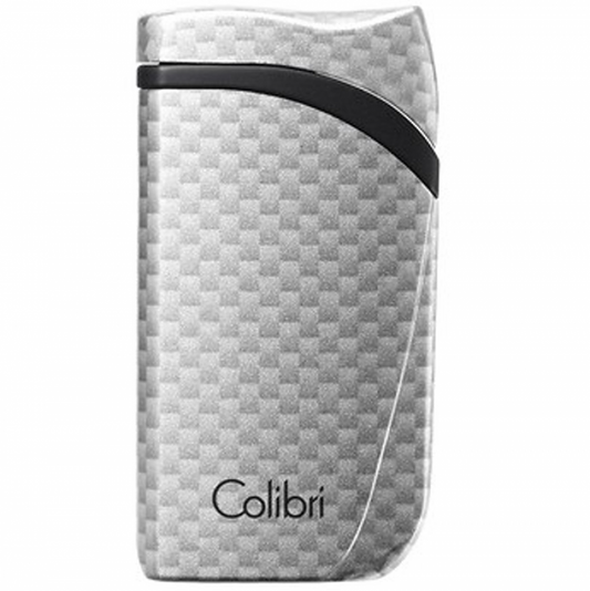 COLIBRI - FALCON CARBON FIBER SILVER სანთებელა