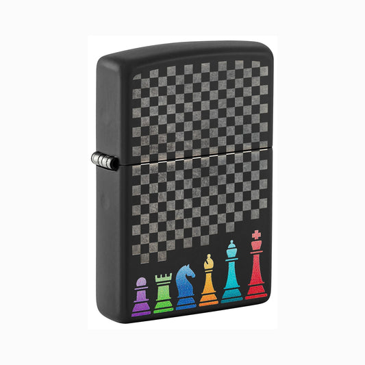 ZIPPO -  Chess Pieces Design სანთებელა