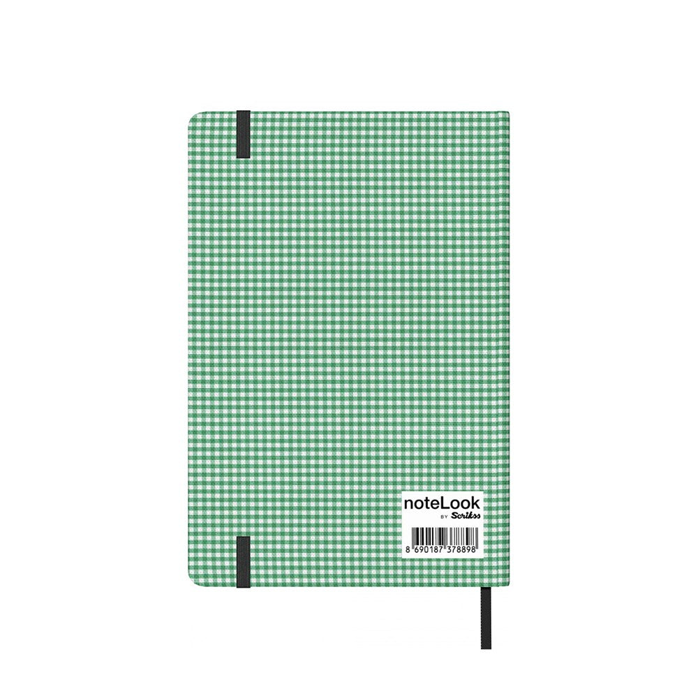 SCRIKSS - A5 Cotton Green Lined ბლოკნოტი