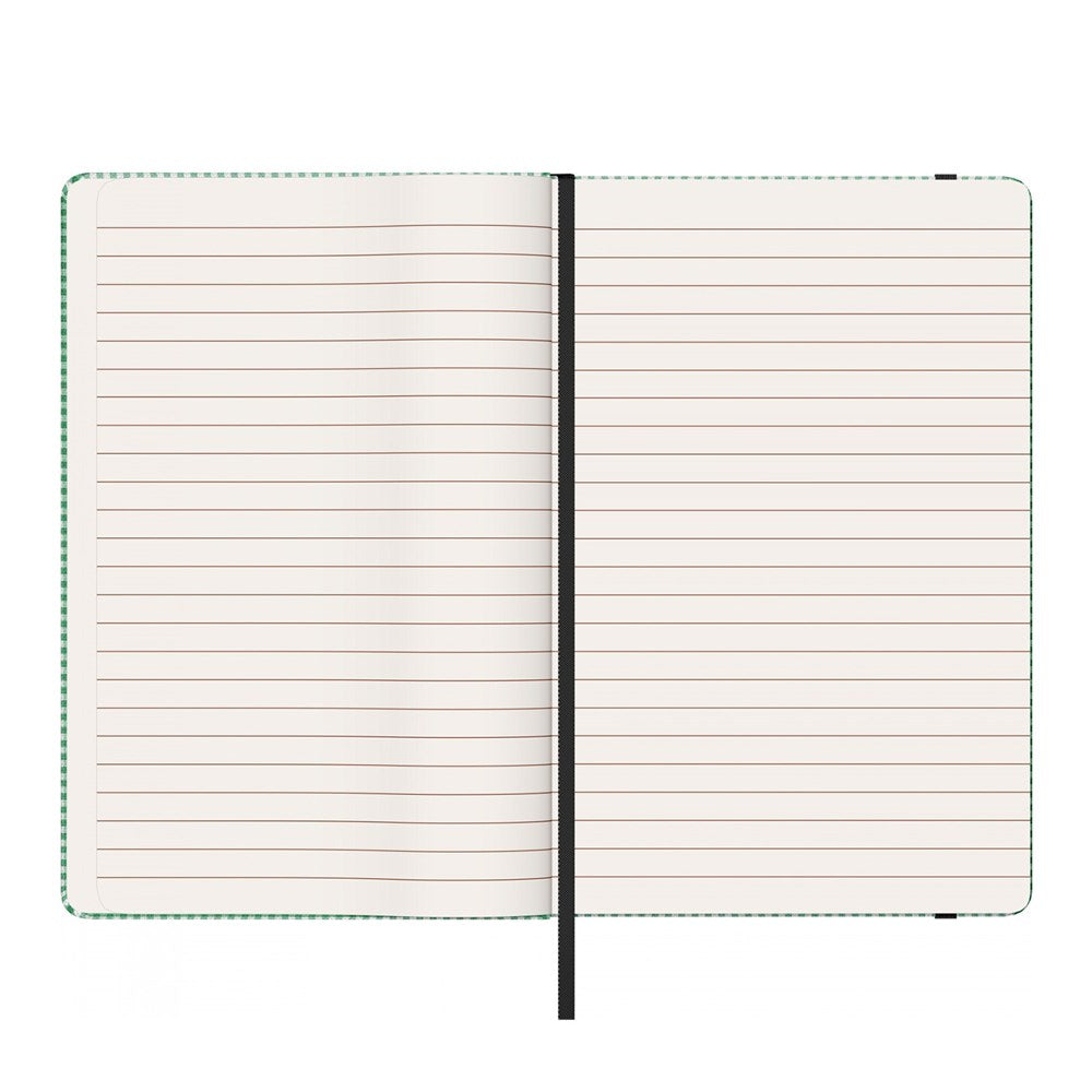 SCRIKSS - A5 Cotton Green Lined ბლოკნოტი