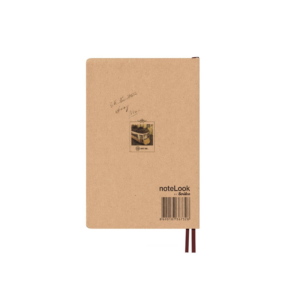 SCRIKSS - B6 Kraft Notebook Unlined ბლოკნოტი