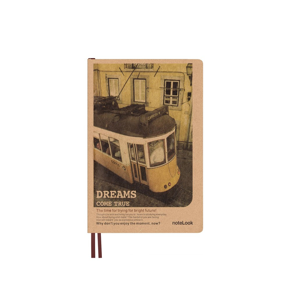 SCRIKSS - B6 Kraft Notebook Unlined ბლოკნოტი
