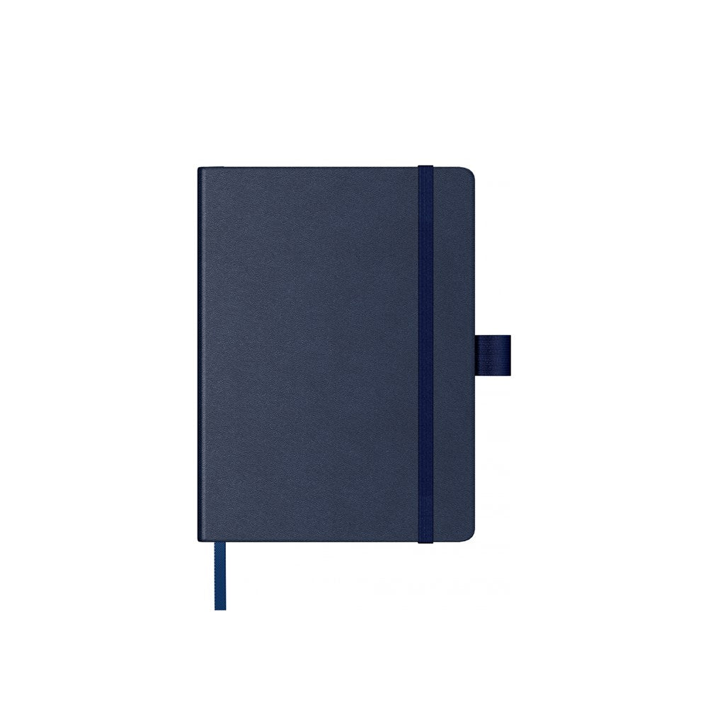 SCRIKSS - A6 Plastered Thick Cover Notebook Navy Blue ბლოკნოტი