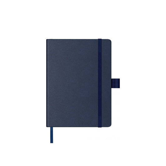 SCRIKSS - A6 Plastered Thick Cover Notebook Navy Blue ბლოკნოტი