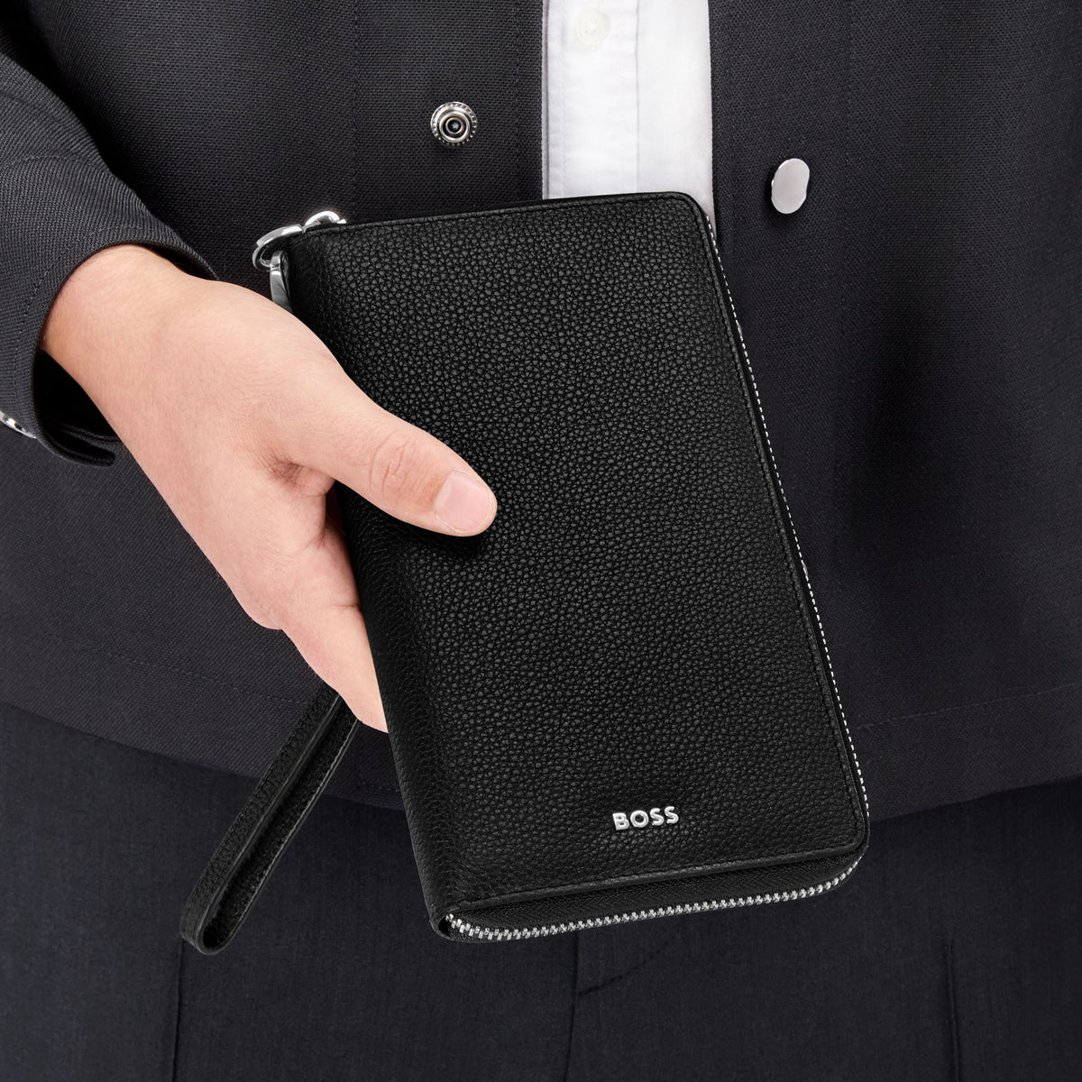 HUGO BOSS - Travel wallet სამგზავრო საფულე