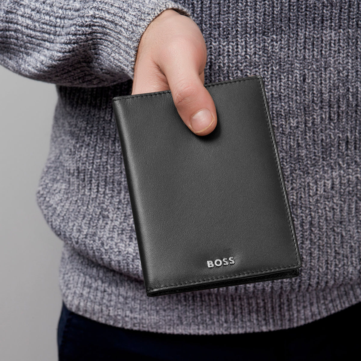 HUGO BOSS - Vertical Flap საფულე