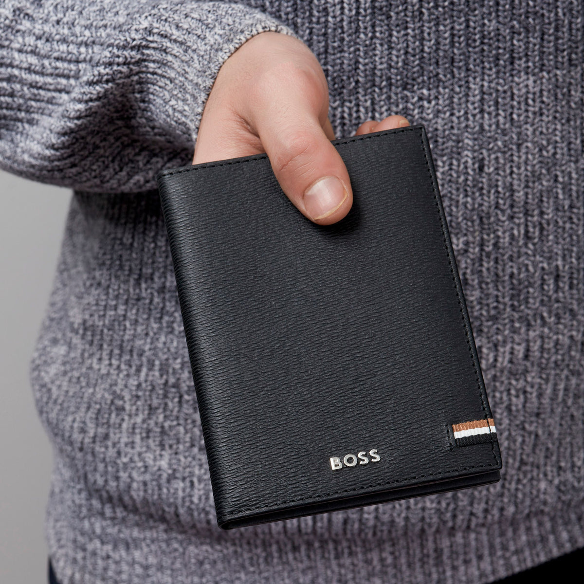 HUGO BOSS - Passport Holder საპასპორტე