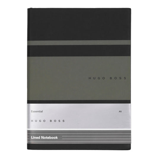 HUGO BOSS - A5 Essential Gear Matrix Khaki ბლოკნოტი