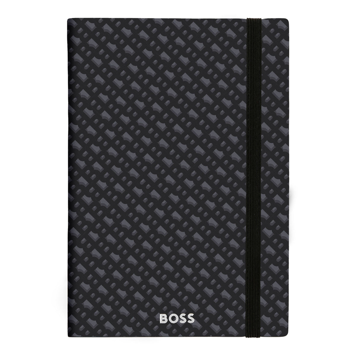 HUGO BOSS - A5 Monogram Grey Lined ბლოკნოტი