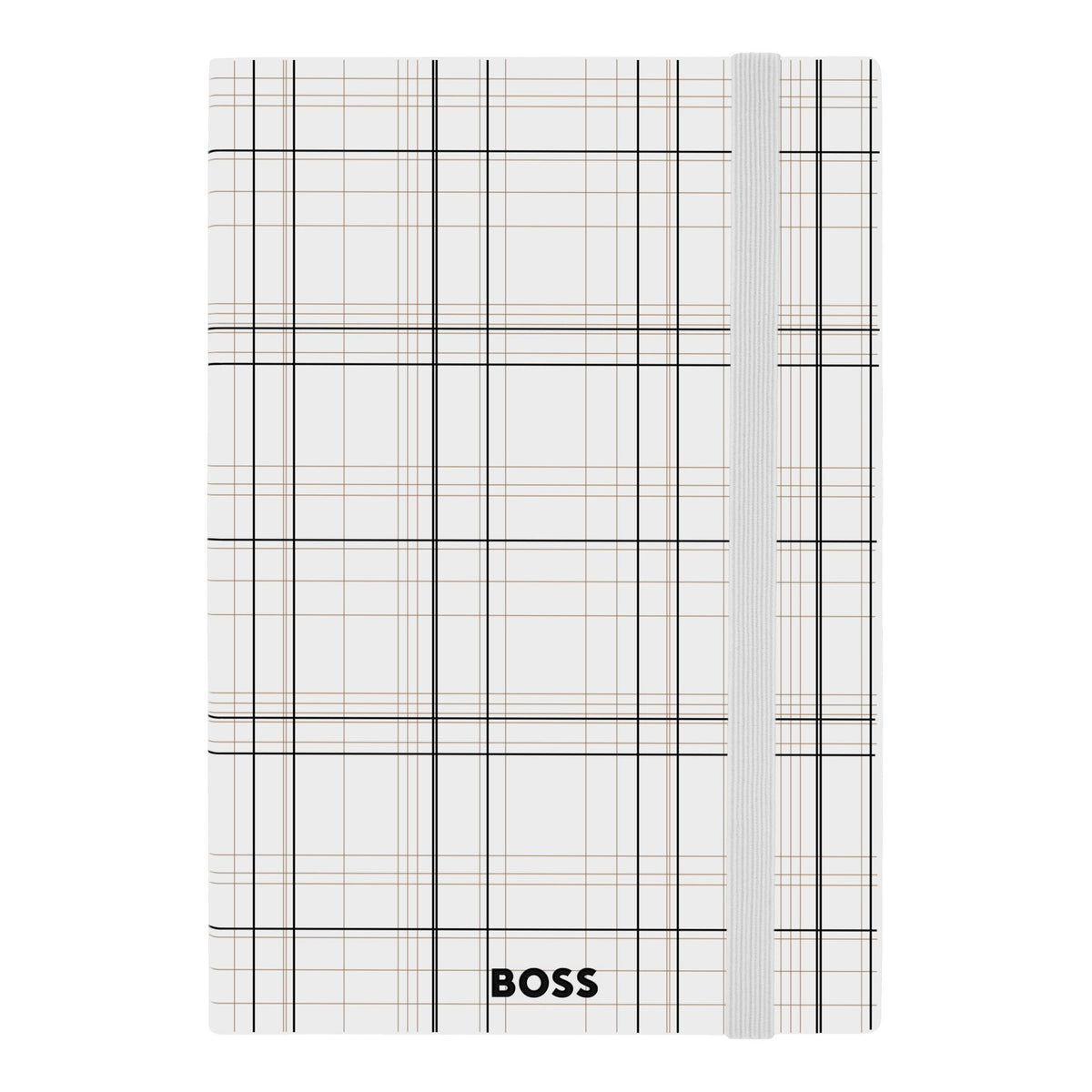HUGO BOSS - A5 Checkered White Lined ბლოკნოტი