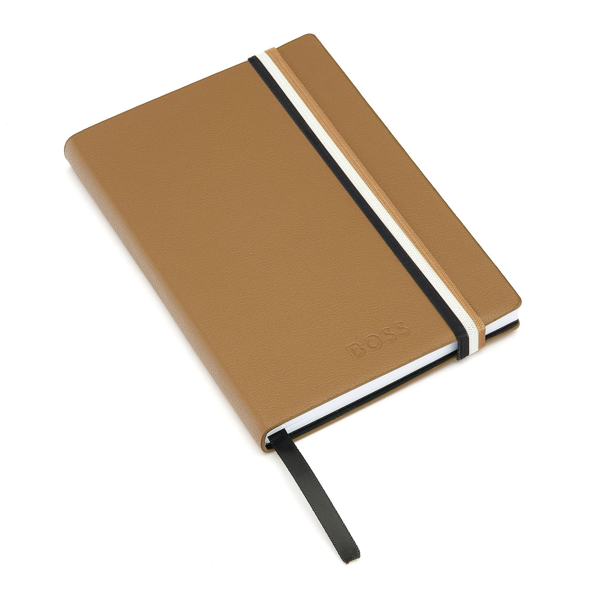 HUGO BOSS - A6 Iconic Camel Lined ბლოკნოტი