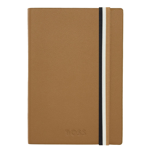 HUGO BOSS - A6 Iconic Camel Lined ბლოკნოტი