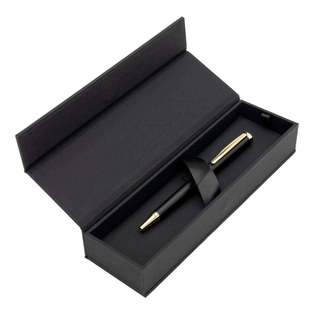 HUGO BOSS - Sophisticated Matte Black ბურთულიანი კალამი