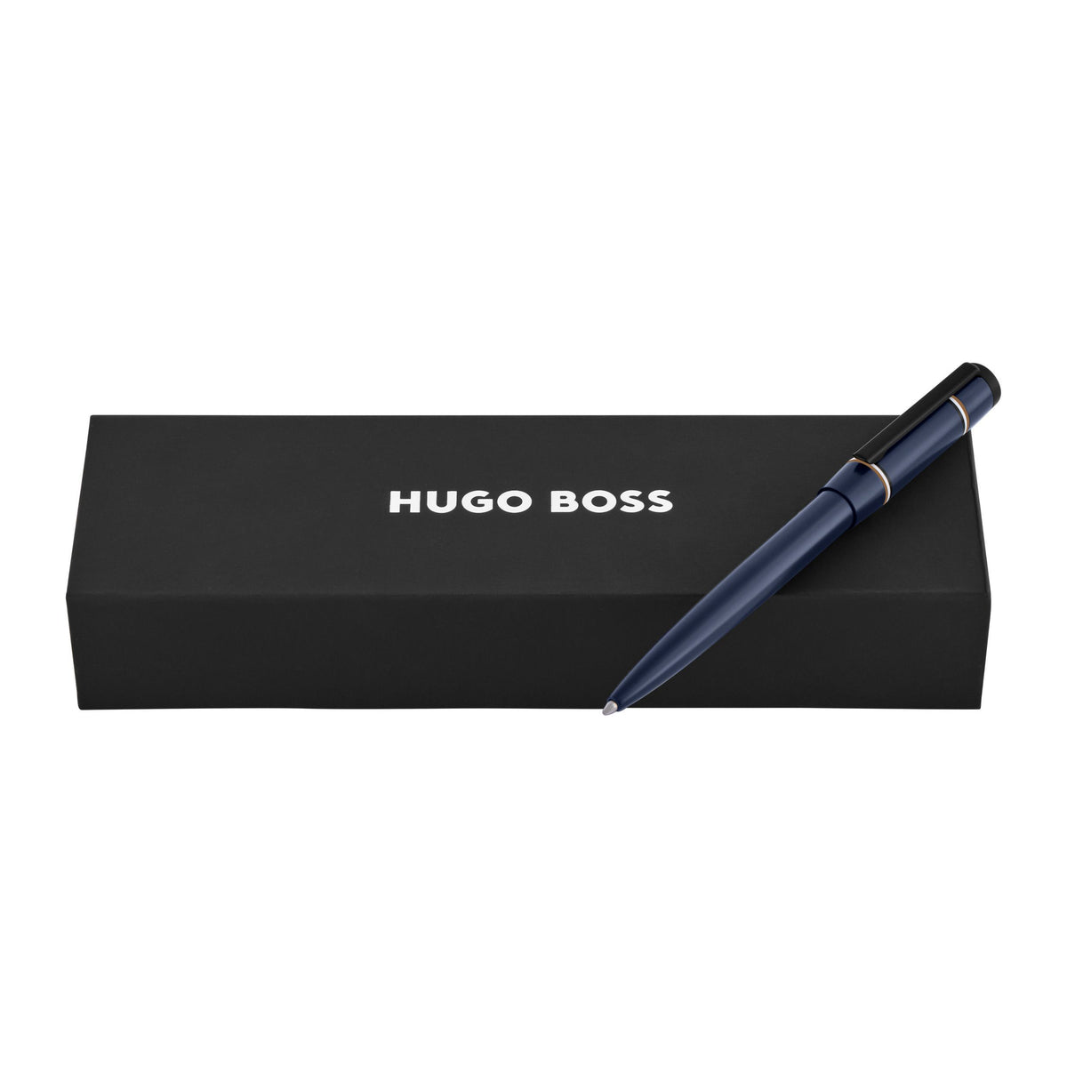 HUGO BOSS - Rive Varsity Navy ბურთულიანი კალამი