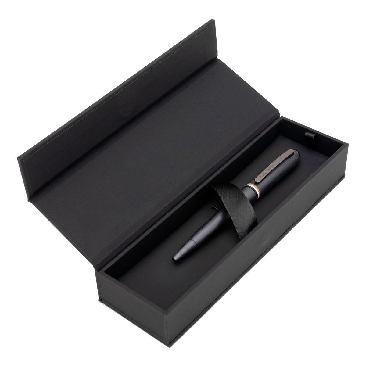 HUGO BOSS - Contour Iconic Black ბურთულიანი კალამი
