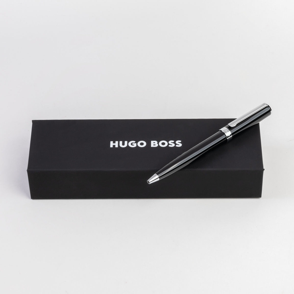 HUGO BOSS - Gear Icon Black ბურთულიანი კალამი