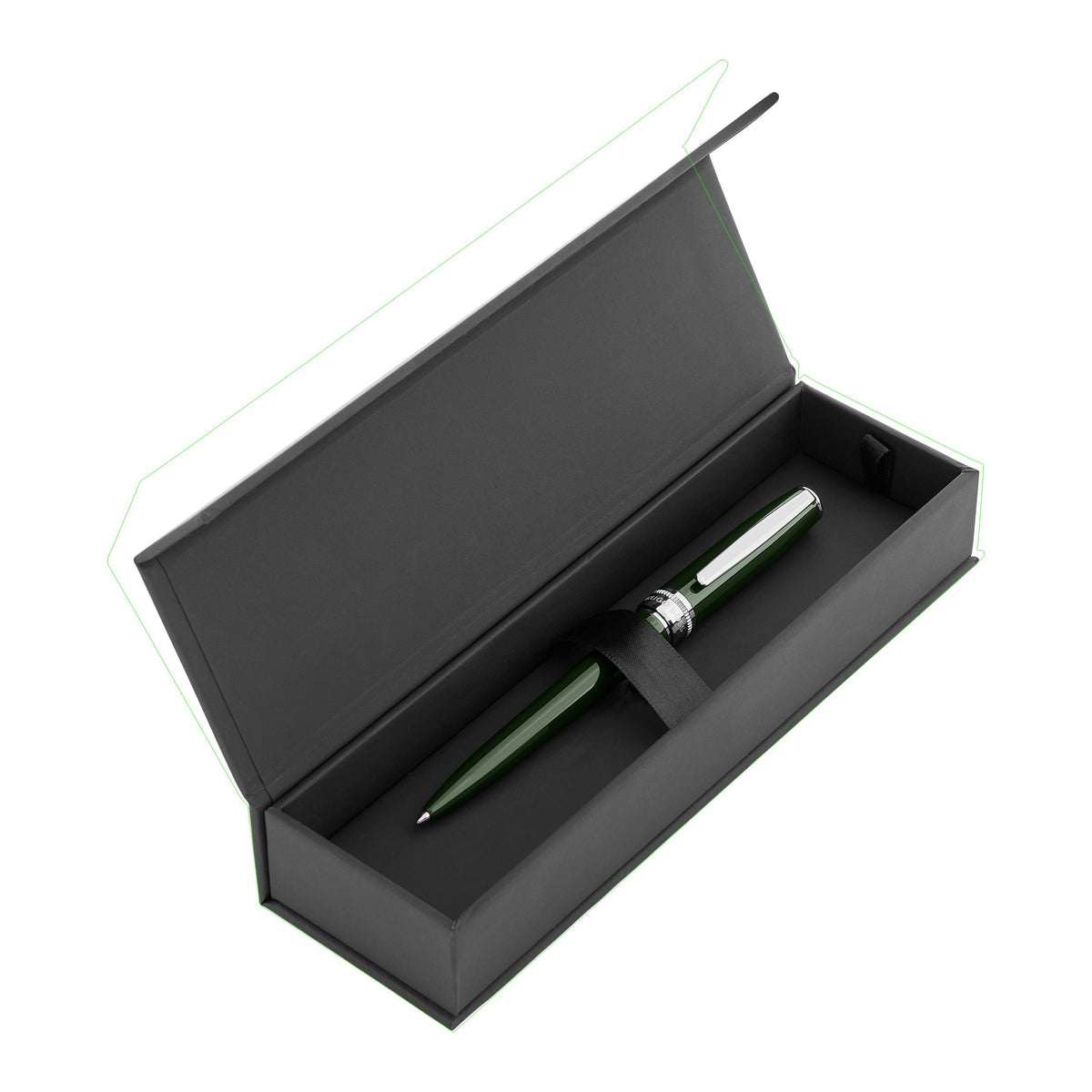 HUGO BOSS - Essential Classic Green ბურთულიანი კალამი