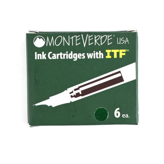Monteverde USA - Green მელნის კარტრიჯი