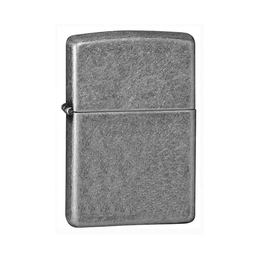 ZIPPO -  Antique Silver Plate სანთებელა