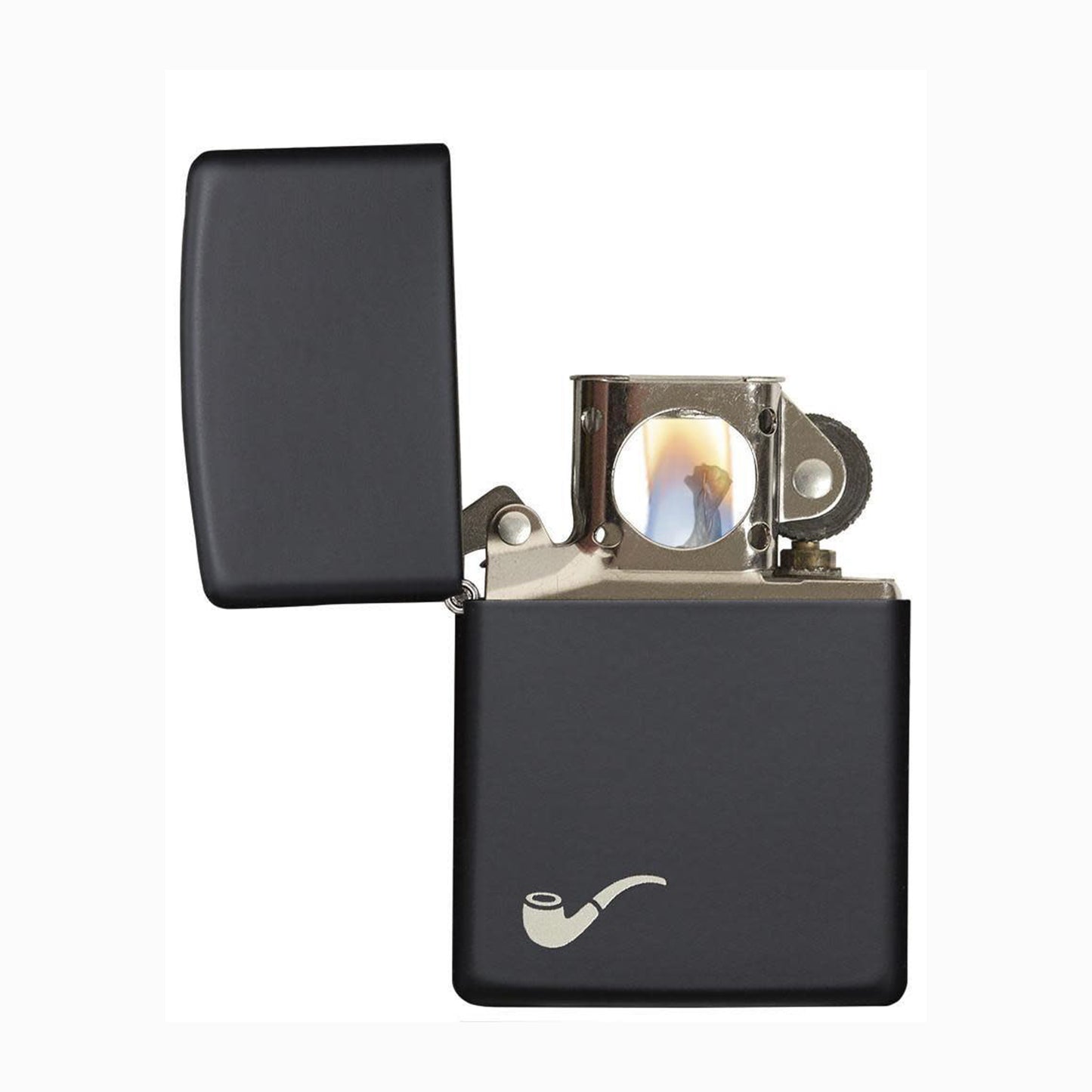 ZIPPO - 218PL Black Matte Pipe სანთებელა